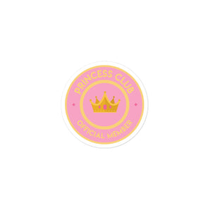 Princess Club- Sticker