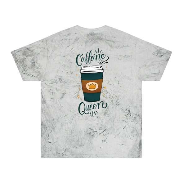 Caffeine Queen Unisex Color Blast T-Shirt