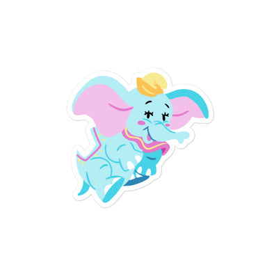 Flying Elephant- Sticker