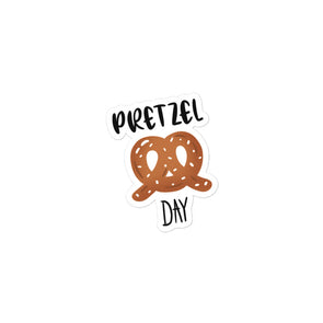 Pretzel Day - Sticker